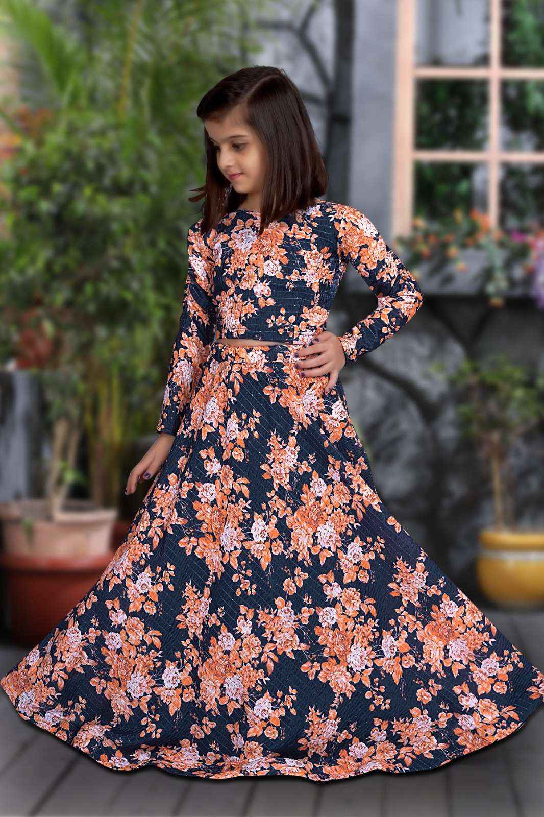 Blossom Babe Vibe Floral Festive Spin Lehenga Set