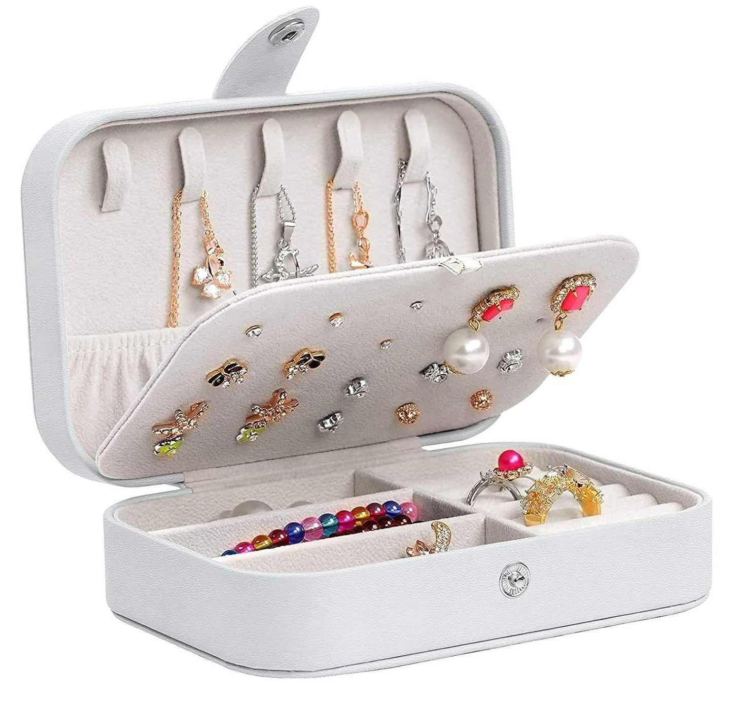 Elegant Portable Jewelry Storage Box – Perfect for Travel & Daily Use